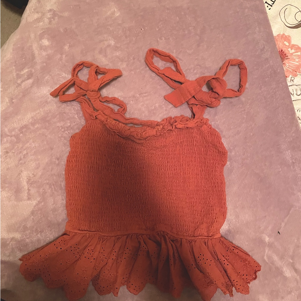 Cute burnt orange tanktop